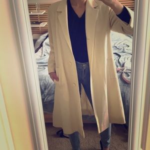 Vintage Creme Lightweight Coat